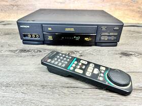 Hitachi Vt-f382a Japan Vhs Vcr Recorder Hi-fi Stereo With Remote Tested