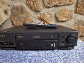 Hitachi Vt-f494a Hi-fi Stereo Auto Clock Set F494 Vhs Video Rec Model Works