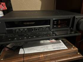 Hitachi Vt-f787em Rare Swn Hi-fi Stereo Nicam Vhs Multi-system Vcr Pal Ntsc Read