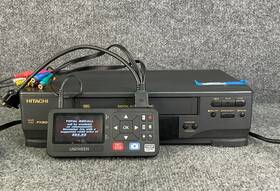 Hitachi Vt-fx600c Hifi Stereo Vcr Vhs Digital Video Cassette Recorder Without Remote