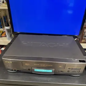 Vt-fx623 Hitachi Video Cassette Player Recorder Vcr With Remote Please Read Results