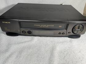 Hitachi Vt-fx630aw Vt-fx630av Vhs Vcr 4 Head Hifi Stereo Player Recorder No Remote Works