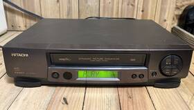 Hitachi Vt-fx631a Vcr Vhs Player Recorder Hi-fi Stereo With Plus Tested