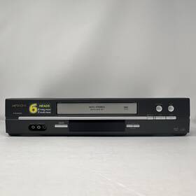 Hitachi Vt-fx665a Vhs Vcr Video Cassette Recorder 6 Head Hi-fi Tested No Remote