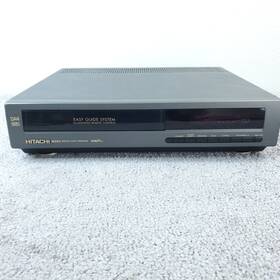 Hitachi Vt-m262a Vcr Vhs Tape Player Recordervintage Unit Tested Works