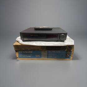 Hitachi Vt-m275aw Vt-m275 Aw Vcr Plus Ntsc New In Box Without Riginal Remote Tested Working