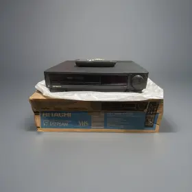 Vt-m275aw Hitachi Vt-m275 Aw Vcr Plus Ntsc New In Box Without Riginal Remote Tested Working