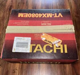 Hitachi Vt-mx4080em Full Multi System Video Cassette Recorder Untested