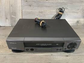 Hitachi Vt-mx4420aw Mx4420 Vcr / Video Cassette Recorder Vhs Player No Remote