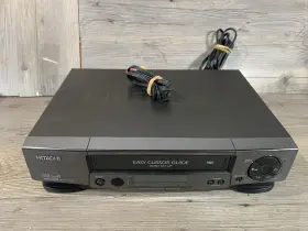 Vt-mx4420aw Hitachi Mx4420 Vcr / Video Cassette Recorder Vhs Player No Remote