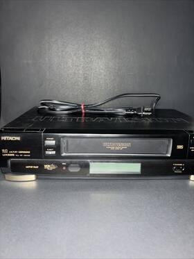 Hitachi Vt-ux625a71059921 Ultavision Video Cassette Recorder Model With Remote