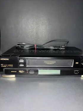Vt-ux625a71059921 Hitachi Ultavision Video Cassette Recorder Model With Remote