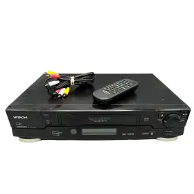 Vt-ux6430a Hitachi Vcr Vhs Player With Remote Tested Working Used Ships Quickly