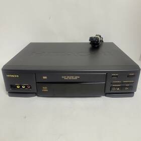 Hitachi Vtf391a Vt-f391 A Vhs Video Cassette Recorder Black Vcr Player Aux Working