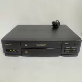 Vt-f391 Hitachi Vtf391a A Vhs Video Cassette Recorder Black Vcr Player Aux Working Vt-f391 Hitachi Vtf391a A Vhs Video Cassette Recorder Black Vcr Player Aux Working