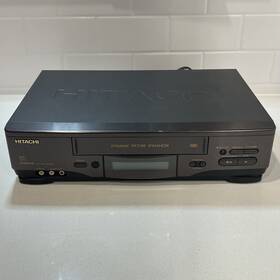 Hitachi Vtfx610a Vcr Vt-fx610a Video Cassette Recorder Player No Remote Tested