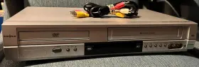 Is-dvd040924 Insignia Dvd Vcr Vhs Combo 4 Head Hi-fi No Remote Tested And Working