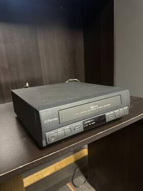 J. C. Penney 686-4111-00 Vintage Jcpenney Vhs Hq Player Tested Working Clean Retro