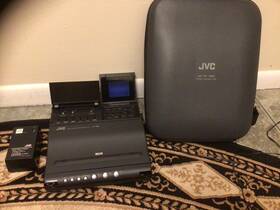 Jvc 76576 Hr-p1u Mobile High-end Vhs-videorecorder Laptop With Case Read
