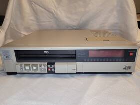 Jvc Br-1500u Vintage Vcr Cassette Recorder Rare Model With Detachable Remote Read