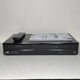 Dr-mv150bj Jvc Dr-mv150b Dvd Vcr Combo Player Vhs To Hdmi Recorder With Remote And Manual