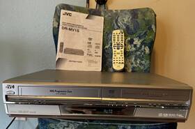 Jvc Dr-mv1s Dvd/vcr Combo Dubbing Tested Working