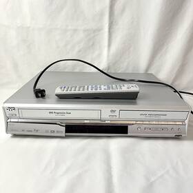 Jvc Dr-mv5 Vcr Dvd Combo Recorder Dubbing Vhs Player With Remote Tested