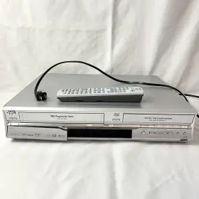 Dr-mv5 Jvc Vcr Dvd Combo Recorder Dubbing Vhs Player With Remote Tested