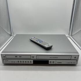 Jvc Dr-mv7su Dr-mv7 Vcr Dvd Player/recorder With Remote Works - N.r .- Read
