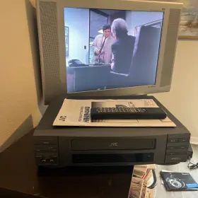 Hr-vp40u Jvc G.1 C 20250717 Kg.01 Pro-cision 19u Vhs Vcr Player Recorder 4 Head Hi-fi Tested/works