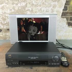 Jvc H.5 C 20241008 Cb.23 Hr-vp58u Vhs Vcr With Remote Tested And Working