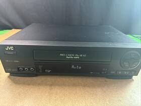 Jvc Hp-vr58u Hr-vp58u Vhs Vcr 19 Micron Head Hi-fi - Powers On Untested