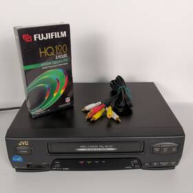Jvc Hr-a34u Vhs Video Player Recorder Vcr Tested And Working No Remote
