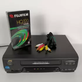 Hr-a34u Jvc Vhs Video Player Recorder Vcr Tested And Working No Remote