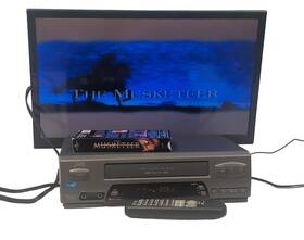 Jvc Hr-a35u Model Pro-cision 4-head Hq Vcr Video Cassette Recorder Vhs Player