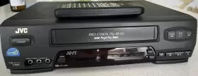 Hr-a51u Jvc Vcr Pro-cision 19u 4 Head Plug And Play Vhs Recorder #hr-a51u With Remote Tested