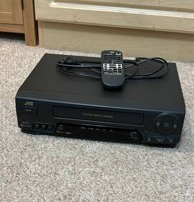 Jvc Hr-a52u 4 Head Hi-fi Vcr Vhs Player With Remote Tested Working