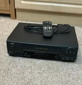 Hr-a52u Jvc 4 Head Hi-fi Vcr Vhs Player With Remote Tested Working
