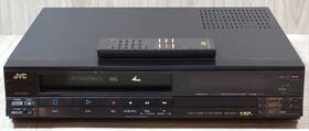 Jvc Hr-d180u 4-head Vcr Vhs Player Made In Japan With Remote - Tested
