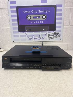 Jvc Hr-d217u Vintage Vcr - With Remote And Batteries Fully Tested Working