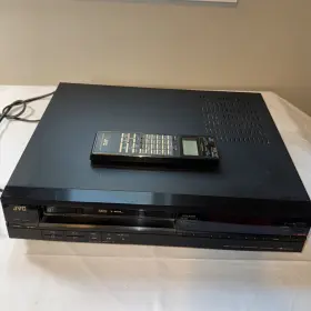 Hr-d230u Jvc Vintage Vcr Video Cassette Recorder With Remote Tested Working Rare