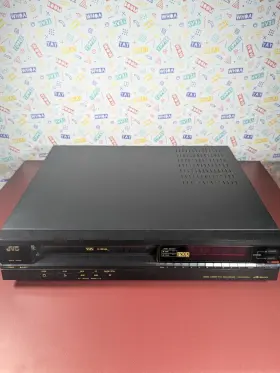 Hr-d23ou Jvc Vtg Video Cassette Recorder Vcr With Manual And Remote Control