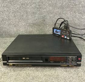 Jvc Hr-d620u Video Cassette Recorder 4-head Hq Vhs Dual Screen Programming