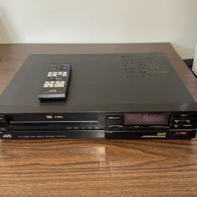 Hr-d75ou Jvc Rare Vhs Player Record Hi Fi With Controller Tested