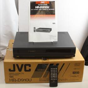 Jvc Hr-d910u Vcr Pro Serviced Remote Manual Original Box Vhs Player Recorder