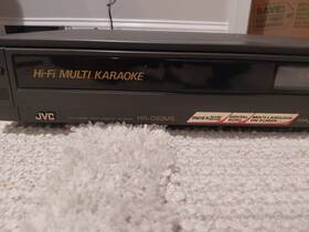 Jvc Hr-d92ms Hi-fi Multi Karaoke Vhs Vcr Recorder Multi-system Ntsc Pal Untested