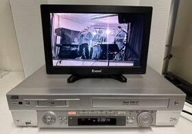 Jvc Hr-dvs2u Mini Dv Super Vhs Hifi Video Cassette Recorder Dubbing Fully Tested