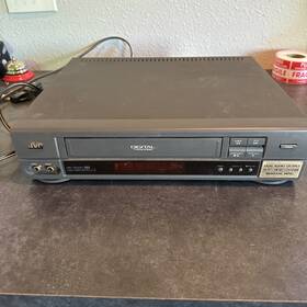 Jvc Hr-dx22u Vcr Player Vhs Recorder No Remote