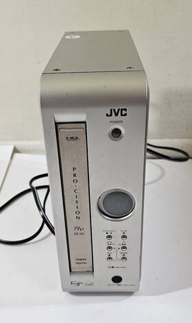 Jvc Hr-fs1u Vertical Upright Hi-fi Vhs Vcr - No Remote Tested Woring Rare