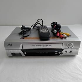 Jvc Hr-j4010um Vcr 4-head With Remote Rca Cables Tested And Works